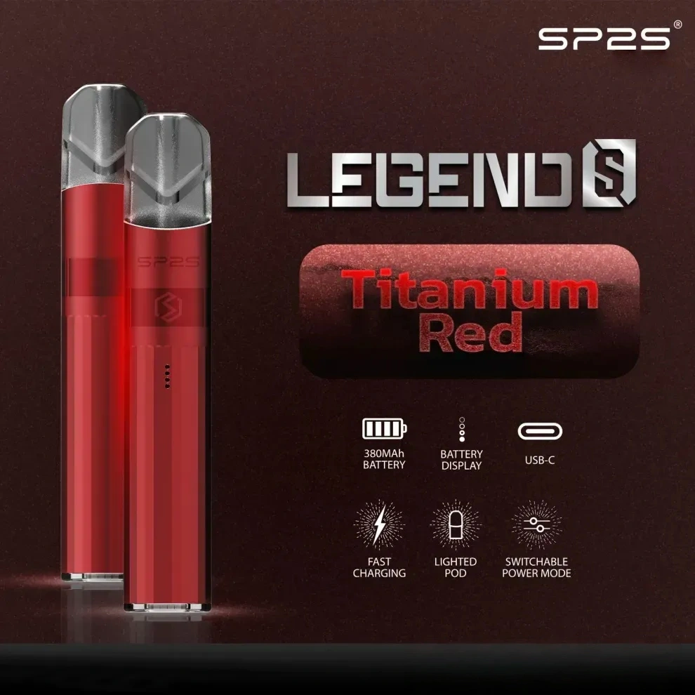 SP2s鈦色主機 思博瑞一代鈦金屬升級版充電式煙桿通用一代煙彈:圖片 5